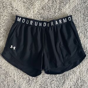 Under Armour Black Training Running Shorts Size M